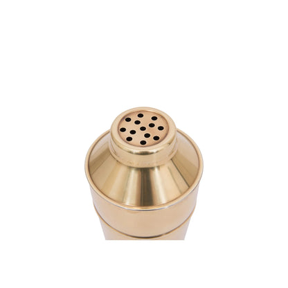 Gold Three Piece Cocktail Shaker