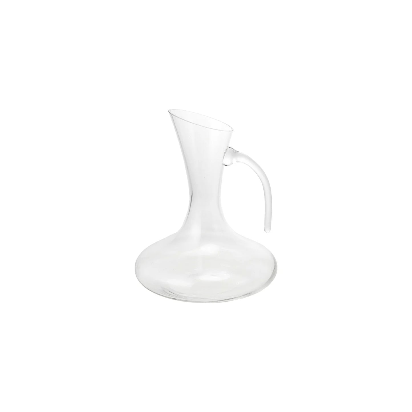 2 Quart Glass Wine Decanter with Handle
