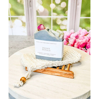 Peony Petals - Handcrafted Artisan Soap Bar