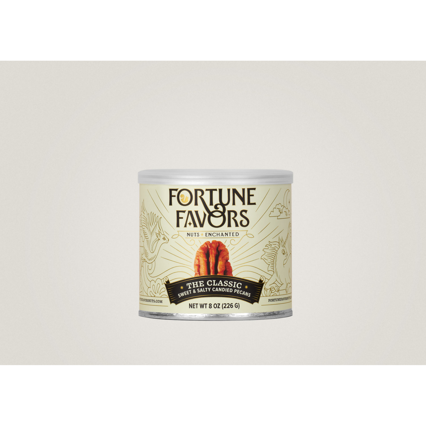 Fortune Favors The Classic Candied Pecans, 8oz