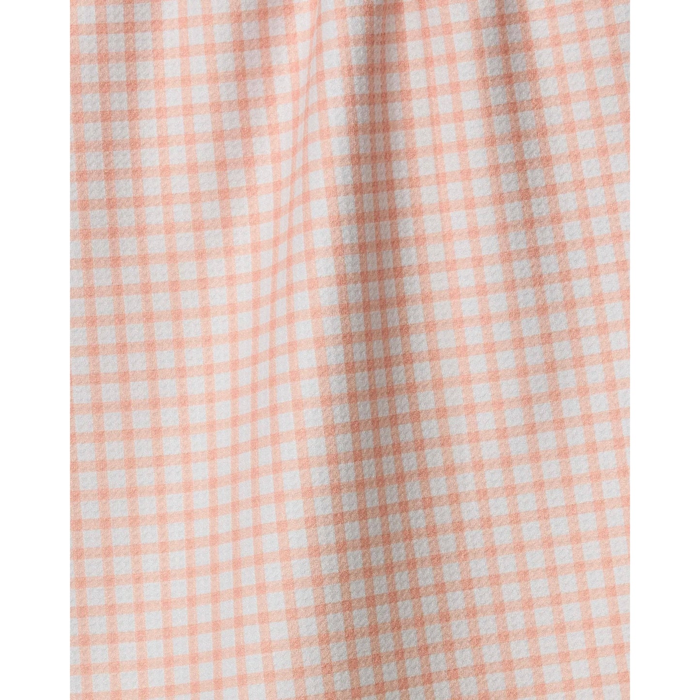 Peach Darling Geometry Tea Towel