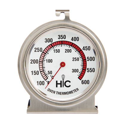 HIC Kitchen Roasting Oven Thermometer, Easy-Read Face, Large 2.5-in