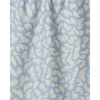 Marine Haze Geometry Tea Towel