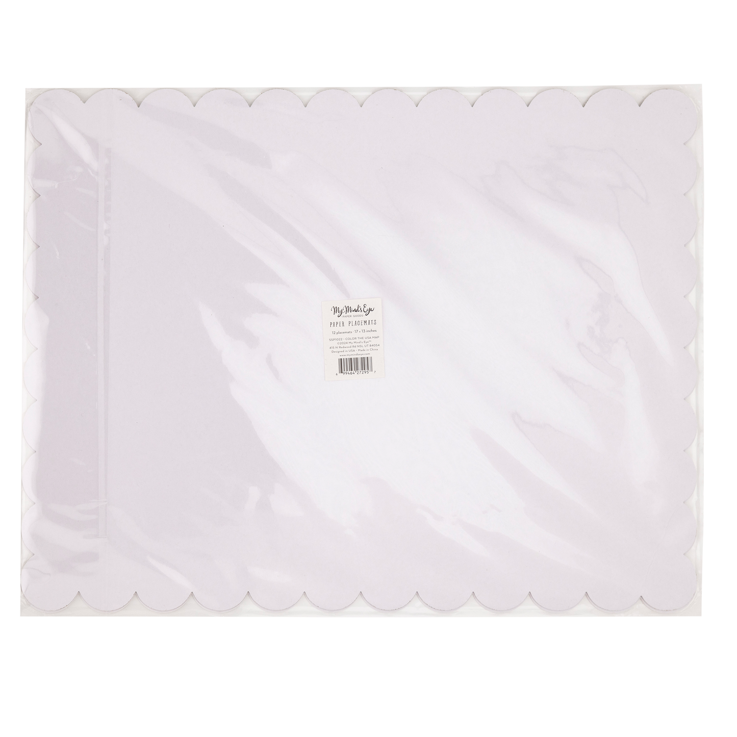 Color the USA Map Paper Placemat