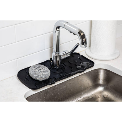 Sink Faucet Drip Tray - Graphite