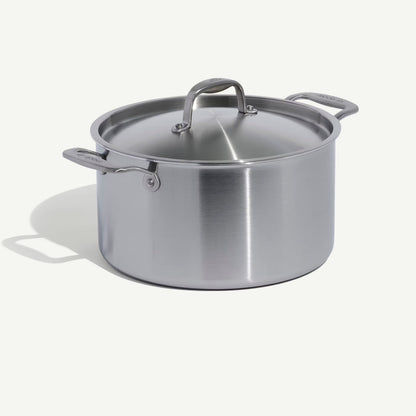 Made In Stainless Clad Stock Pot, 8 Qt