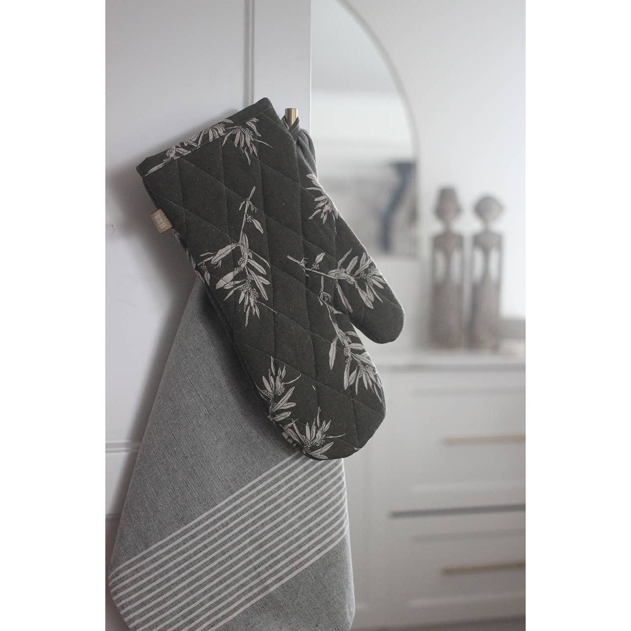 Oven Gloves Olives Green