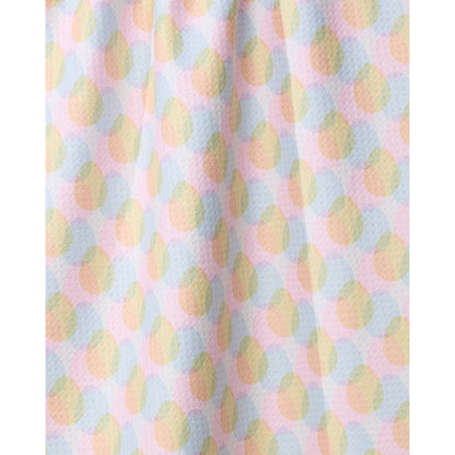 Pastel Pop Geometry Tea Towel
