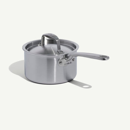 Made In Stainless Clad Saucepan, 2 Qt