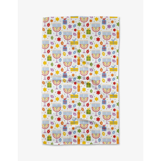 Hanukkah Oh Hanukkah Tea Towel