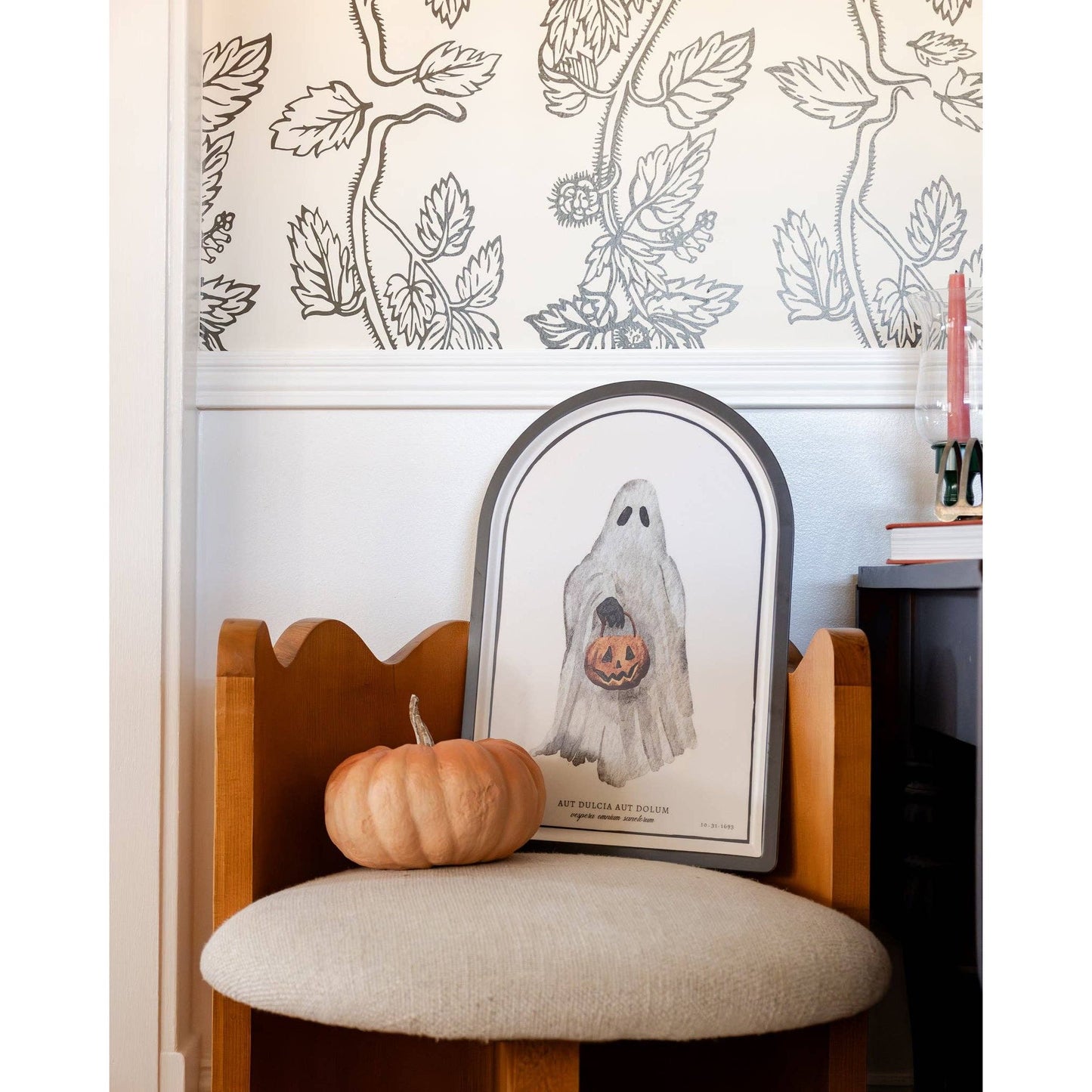 Ghost Arched Bamboo Tray