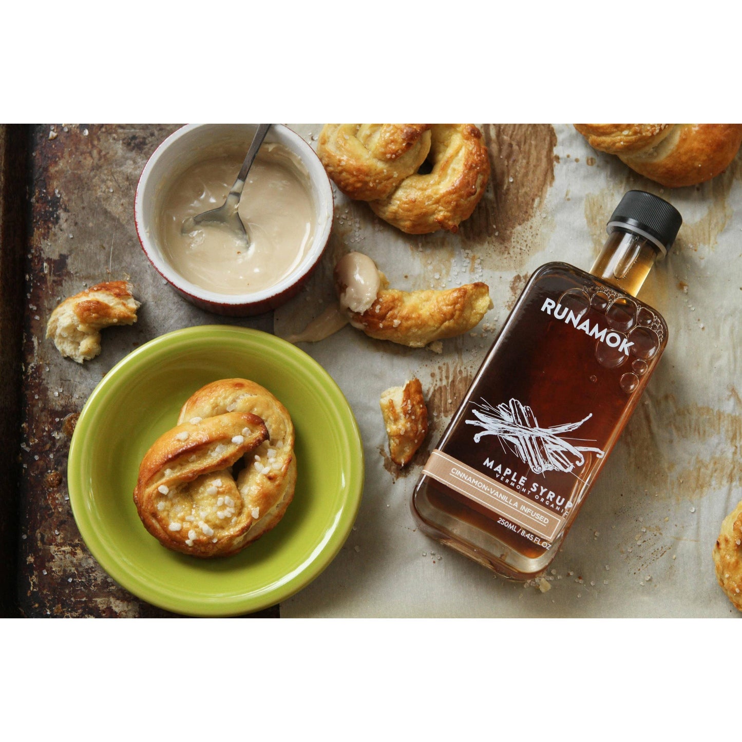 Cinnamon + Vanilla Infused Maple Syrup 250ml