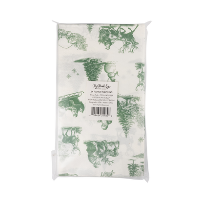 Winter Toile Dinner Napkin