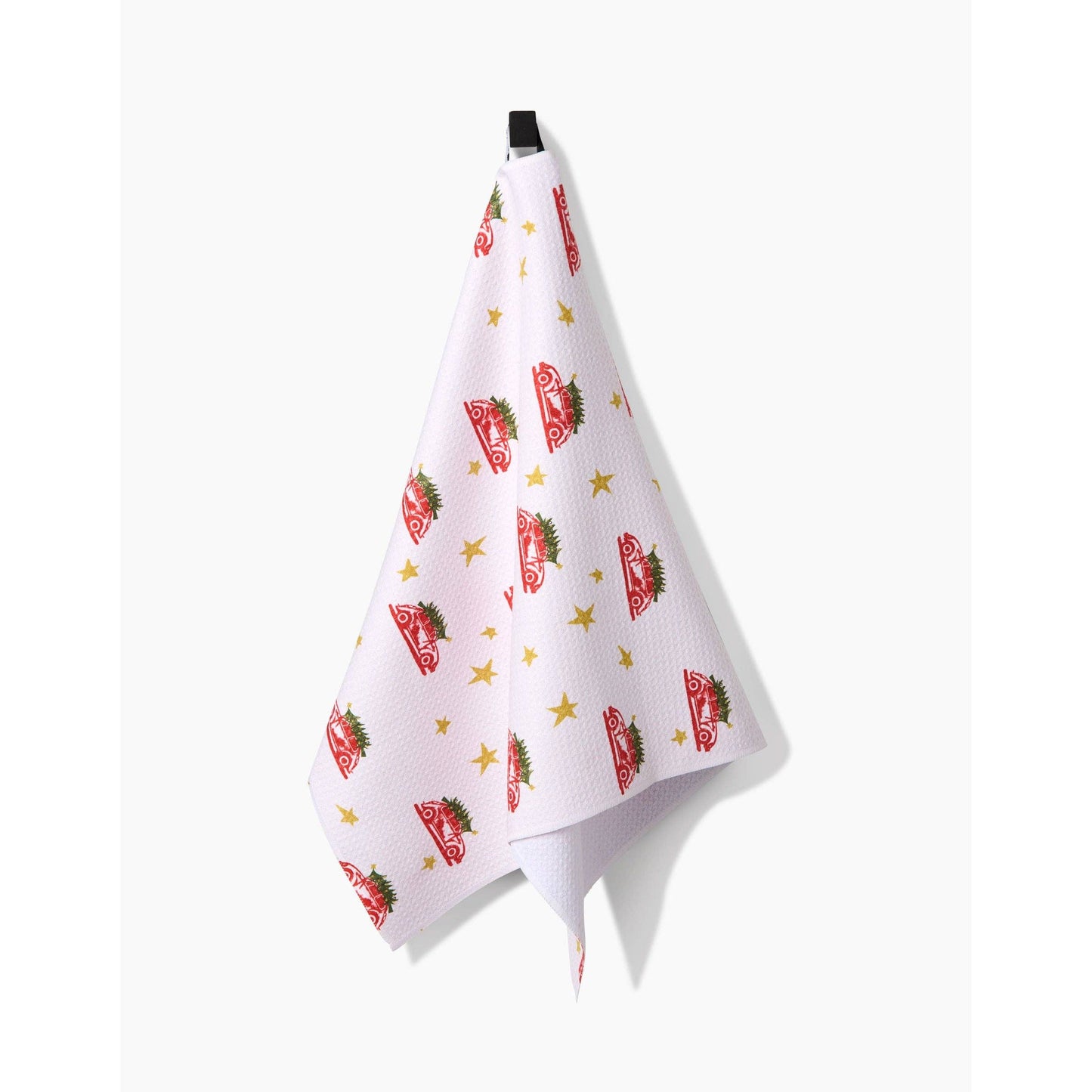 Christmas Bug Geometry Tea Towel