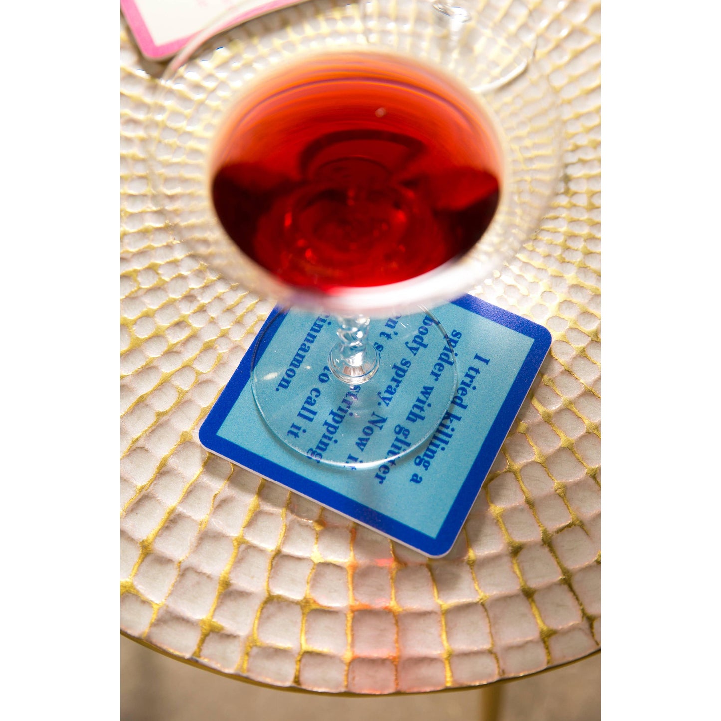 Zoom Coaster | Funny Party Gift | Home Bar Decor