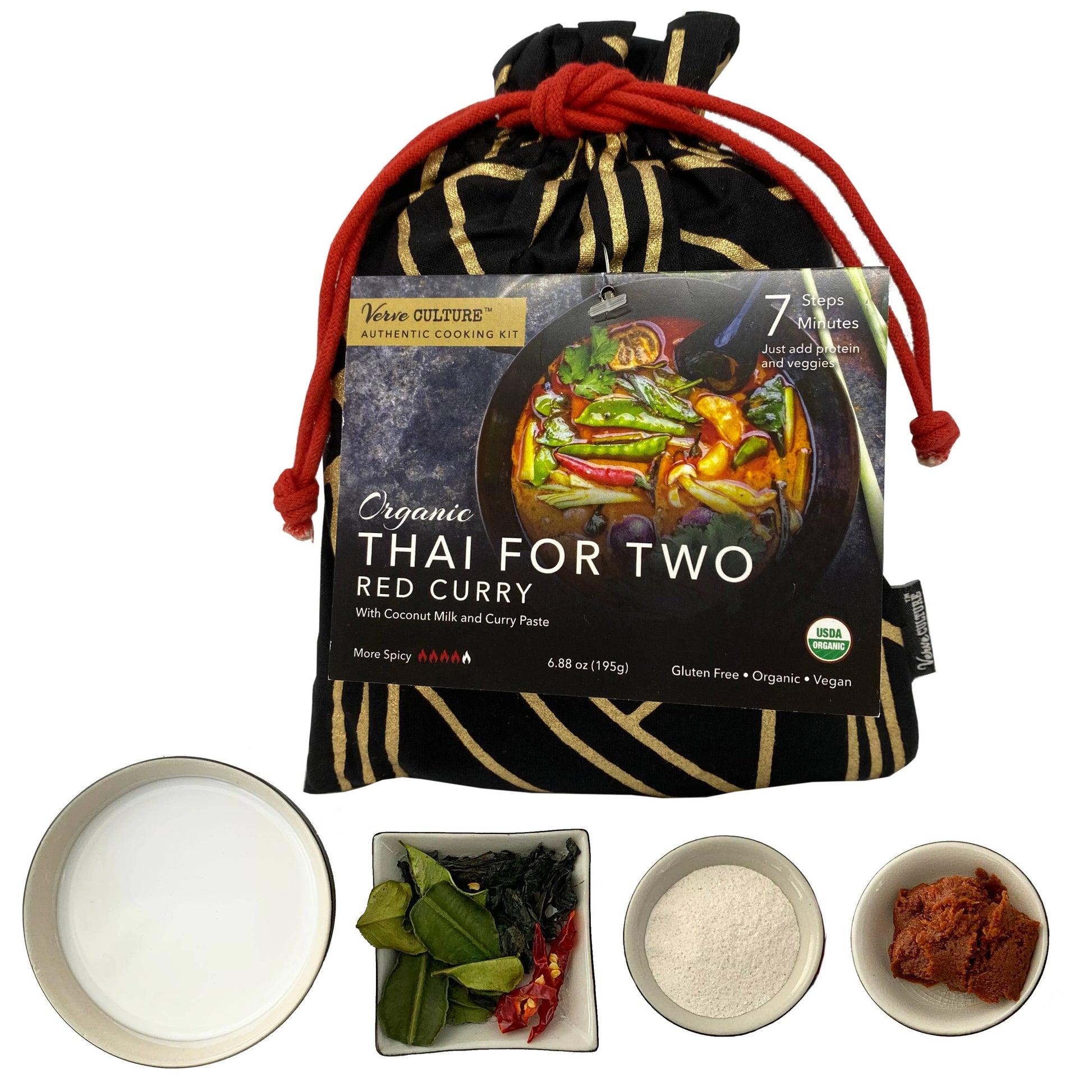 Thai for Two Cooking Kit - Organic Red Curry  Browns Kitchen