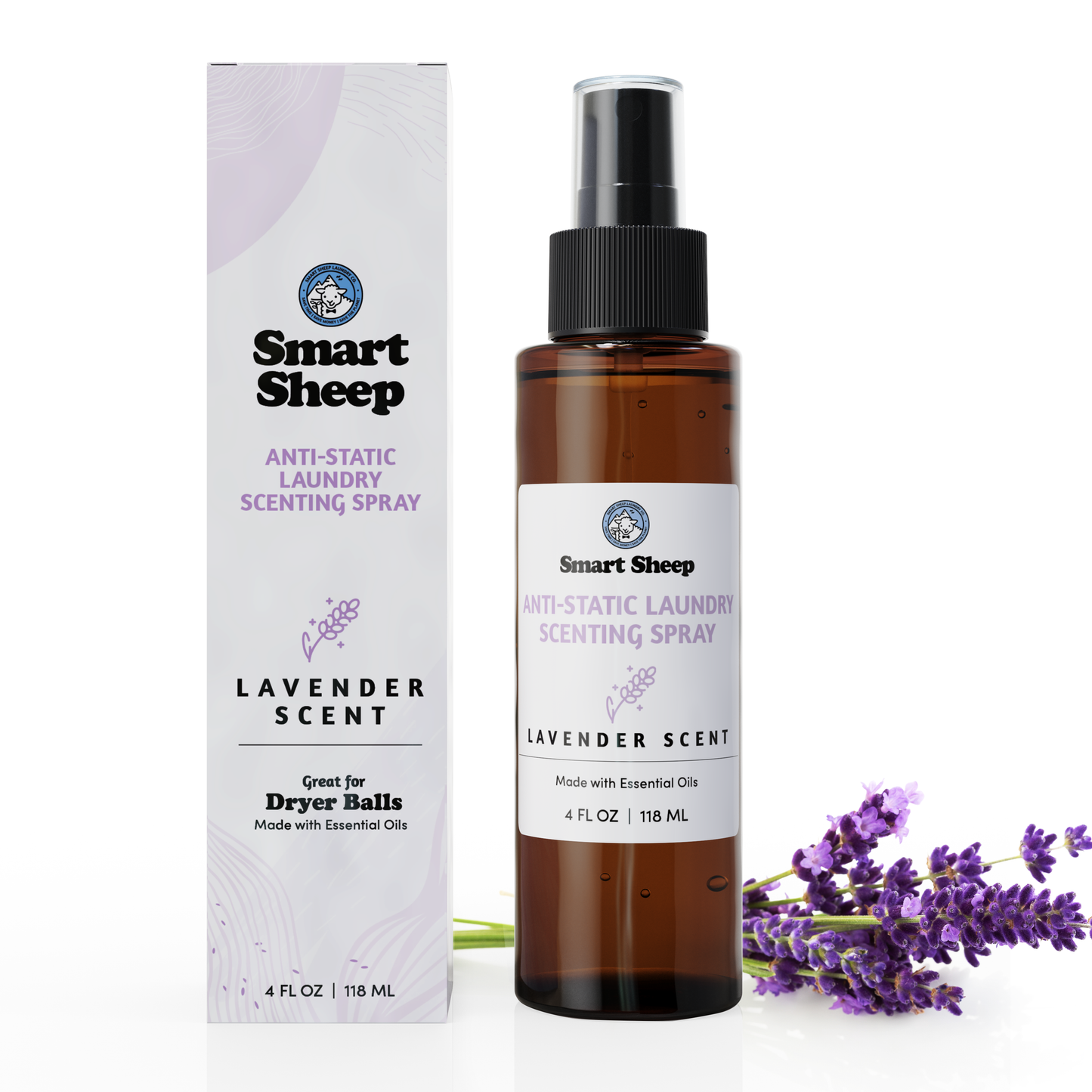 Lavender Smart Sheep Anti-Static Essential Oil Scenting Spray