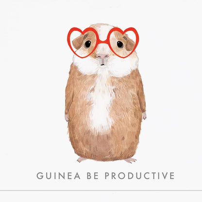 Guinea Be Productive -Notepad