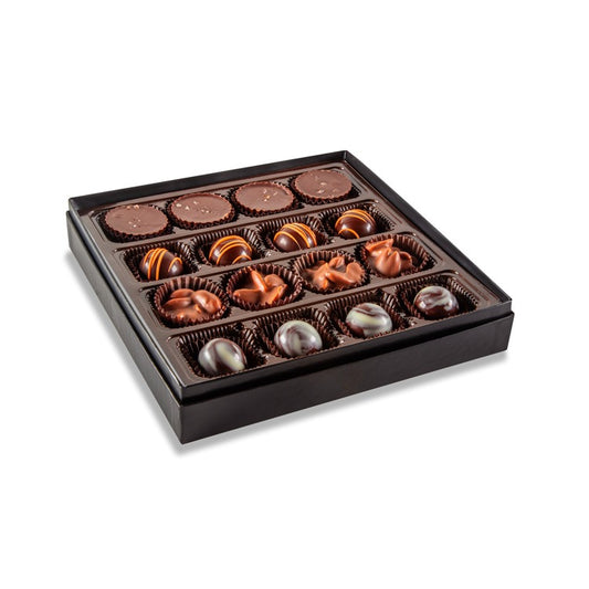 Bourbon Barrel Assorted 16 Piece Chocolate Box