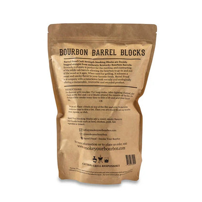 Bourbon Barrel Wood Grill Blocks