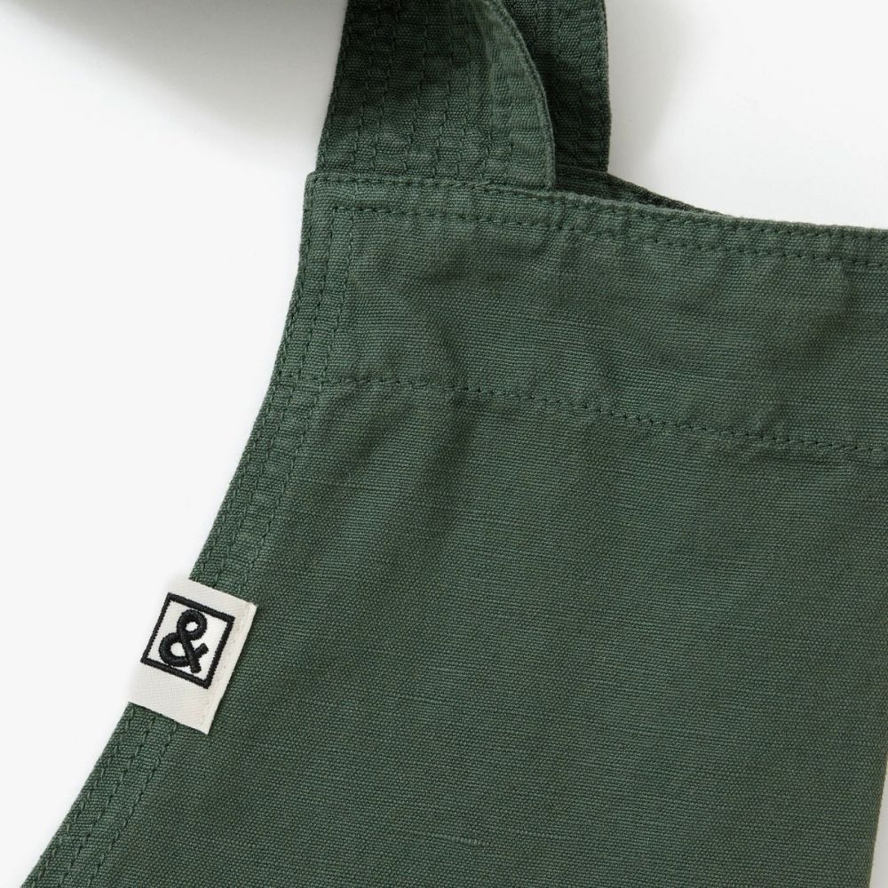 Hedley & Bennett Kitchen Smock in Broccolini