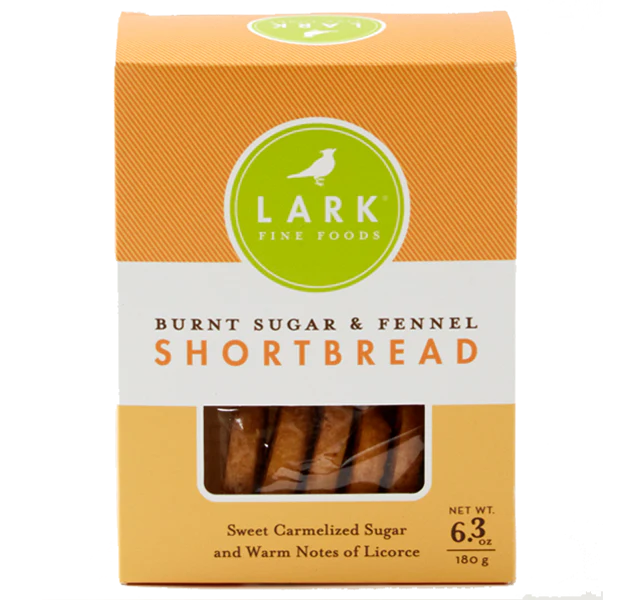 Lark Burnt Sugar and Fennel Shortbread Cookies