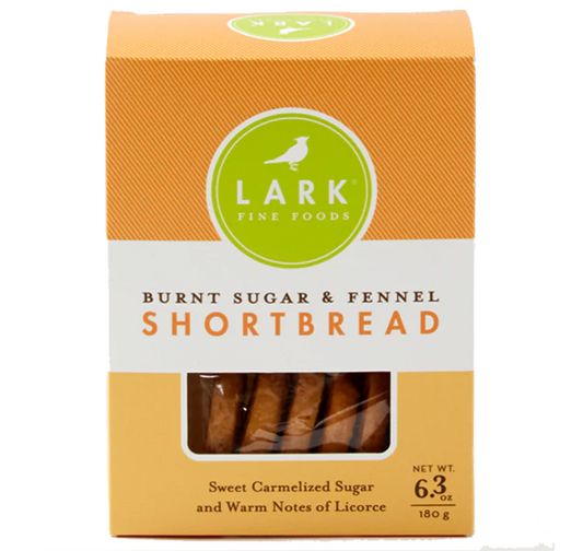 Lark Burnt Sugar and Fennel Shortbread Cookies