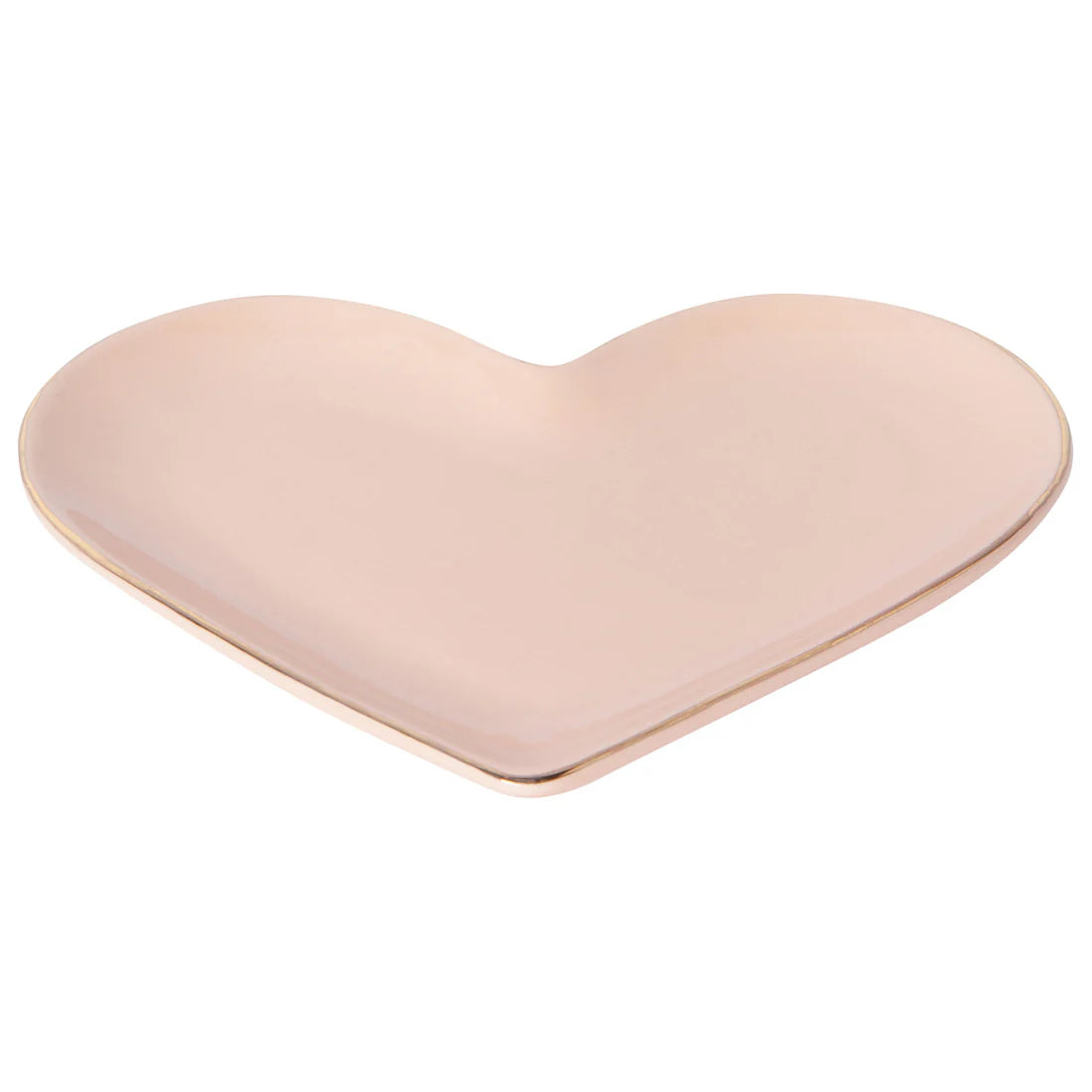 Baby Pink Heart Shaped Dish