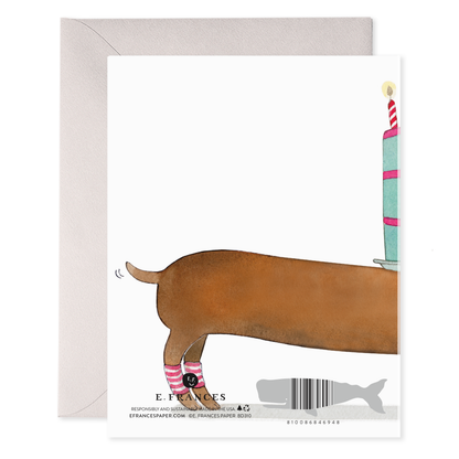 Slinky Dog Birthday Greeting Card