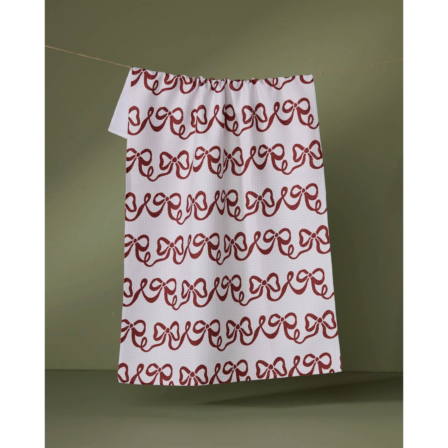 Joyful Bows Tea Towel