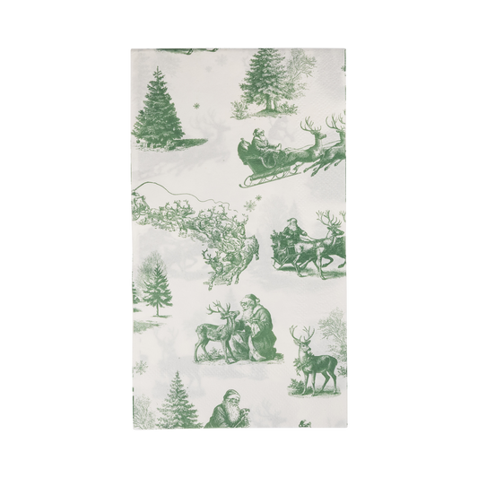 Winter Toile Dinner Napkin