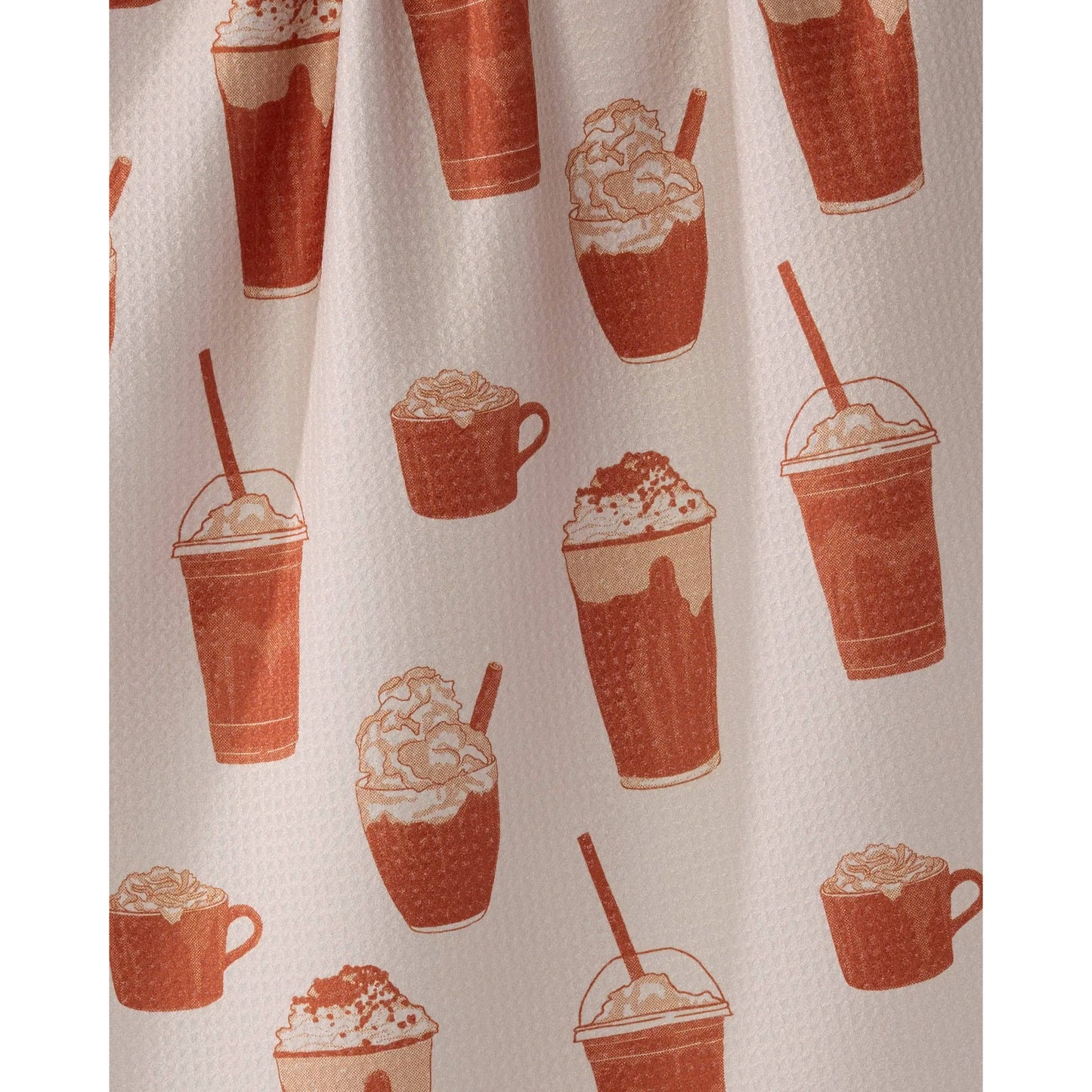 Spice Season Geometry Tea Towel