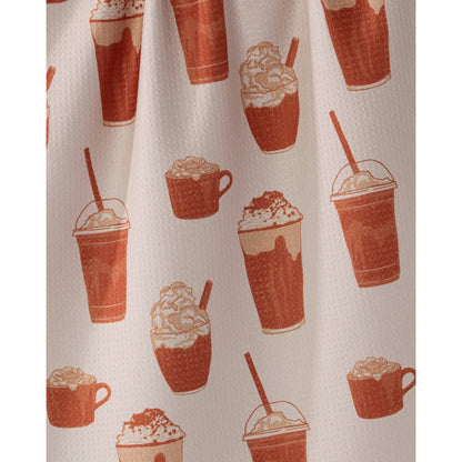 Spice Season Geometry Tea Towel