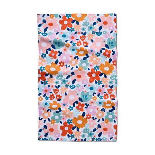 Whimsy Floral Tea Towel