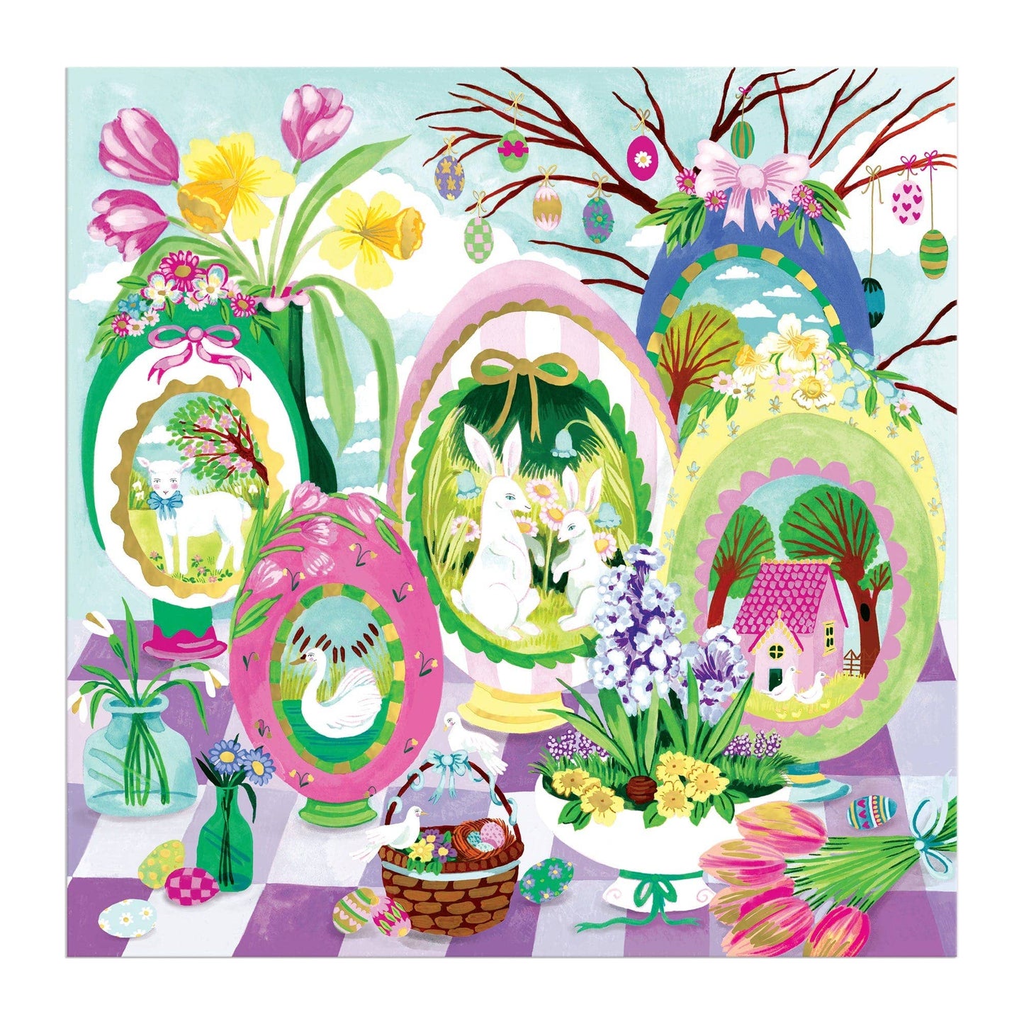 Windows to Spring 500 Foil Piece Puzzle