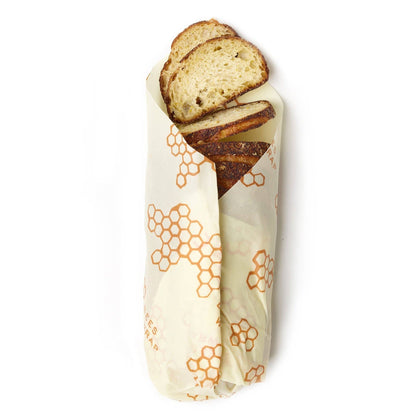 Bee's Wrap Bread Wrap - Honeycomb Pattern