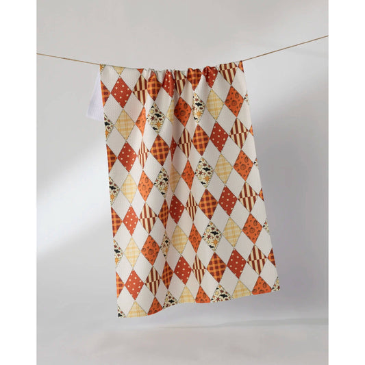 Hayride Geometry Tea Towel