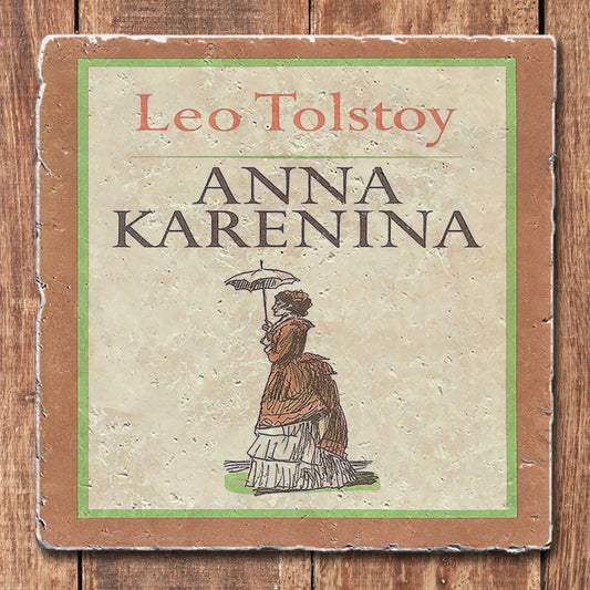 Classic Book Coaster - Anna Karenina - Leo Tolstoy