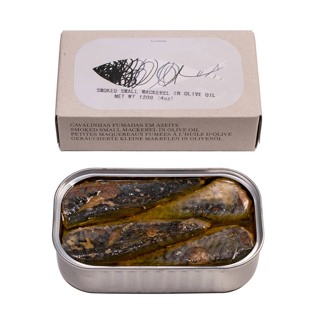 Jose Gourmet Smoked Small Mackerel in Olive Oil, 120g