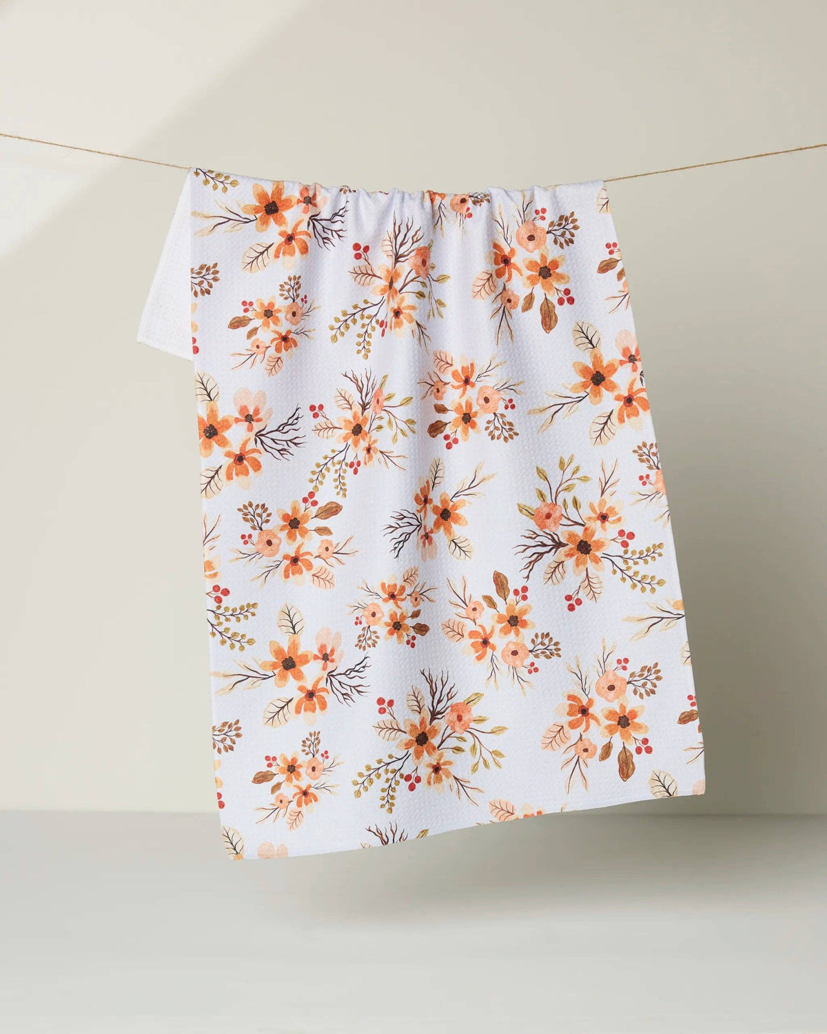 In Bloom Geometry Tea Towel