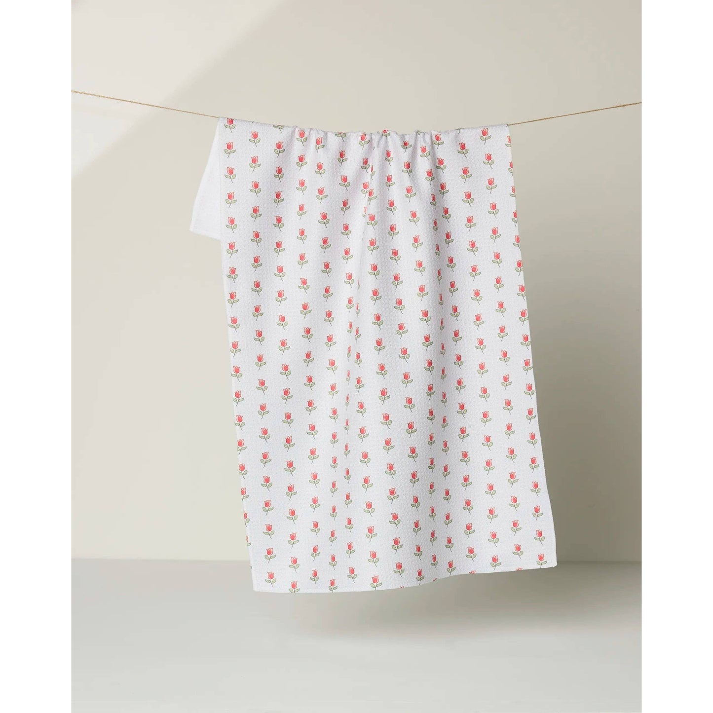 Petite Tulip Geometry Tea Towel