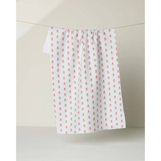 Petite Tulip Geometry Tea Towel