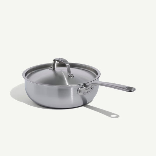 Made In Stainless Clad Saucier, 3 Qt