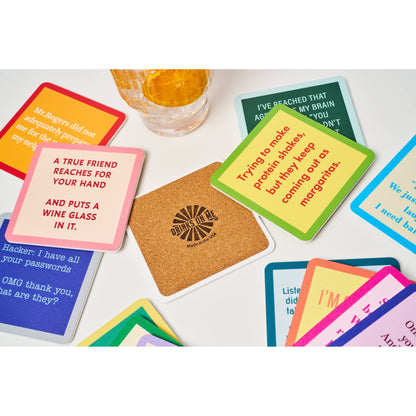 Texting For Seniors Funny Coaster