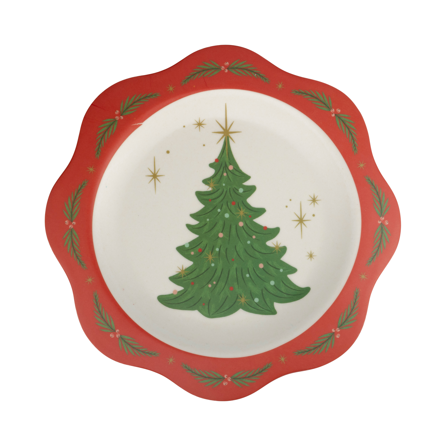 Nutcracker Bamboo 9" Plates
