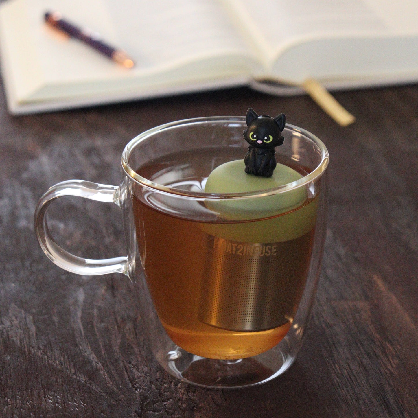 Halloween Cat Floating Tea Infuser