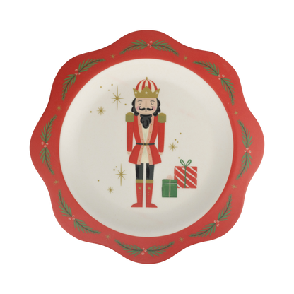 Nutcracker Bamboo 9" Plates