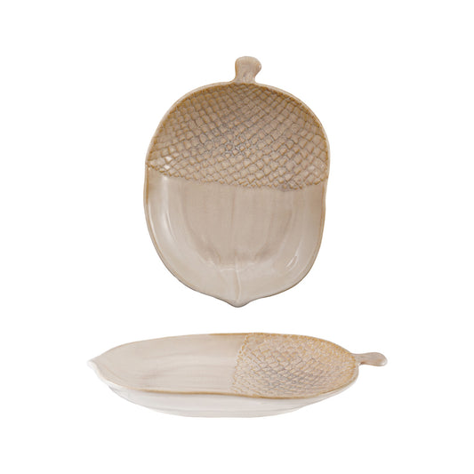 Acorn Stoneware Platter