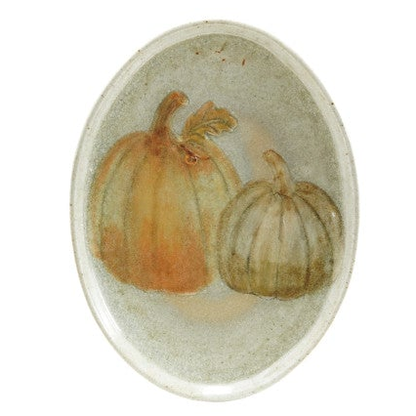 Woodland Harvest Stoneware Platter
