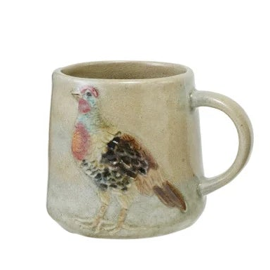 Wildlife Stoneware Mug, 16 oz